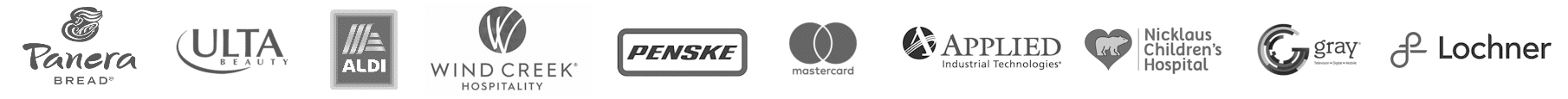 Trusted by employers who know a thing or two about candidate sourcing. Trusted by employers like Panera Bread, Ulta Beauty, ALDI, Wind Creek Hospitality, Penske, Mastercard, Applied Industrial Technologies, Nicklaus Children’s Hospital, Gray TV, and Lochner.